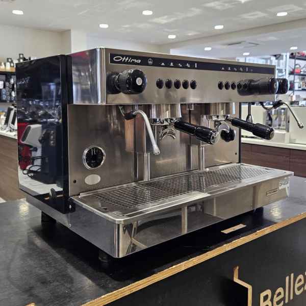 Pre Owned 2 Group Tall Cup 15 Amp Ottima Commercial Coffee Machine