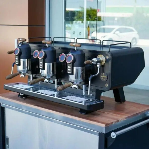 Beautiful Custom 3 Group Sanremo V1 Opera Commercial Coffee