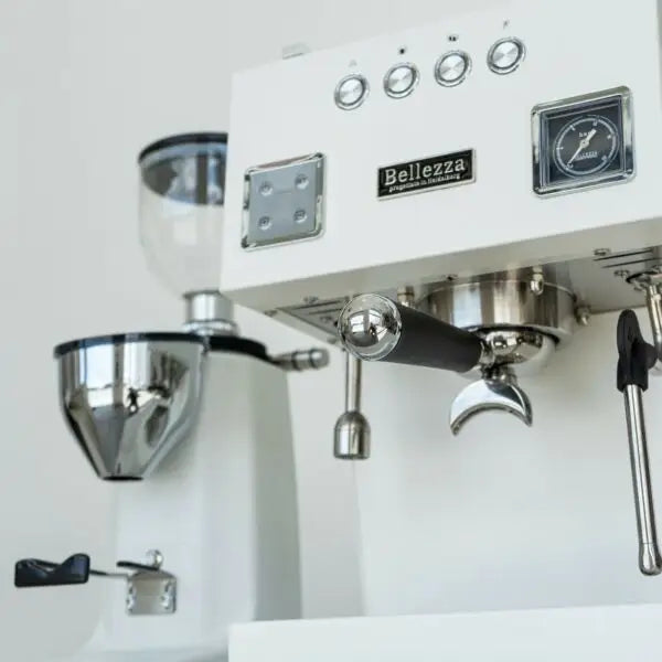 Beautiful Domestic Dual Boiler & Electronic Grinder Home Set