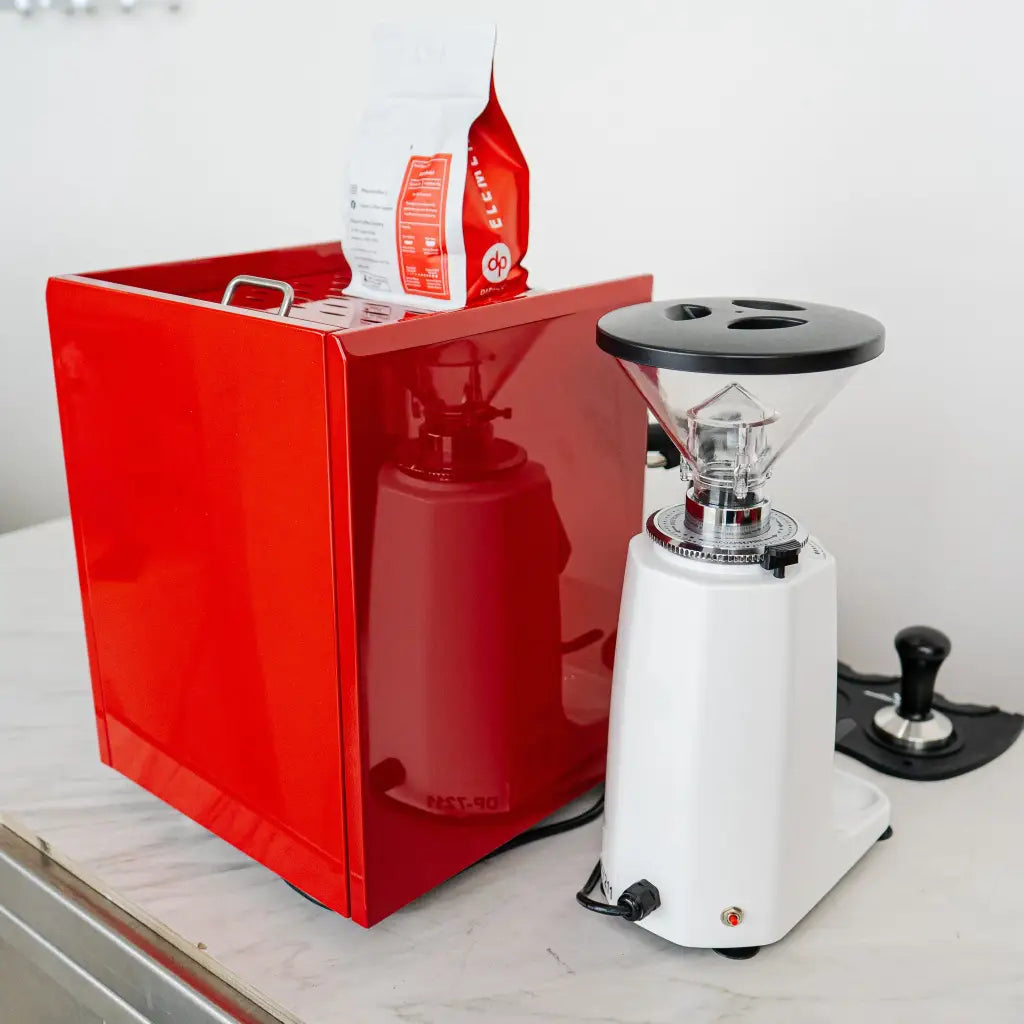 Bellezza Chiara Custom Red & Precision GSP Grinder + Starter