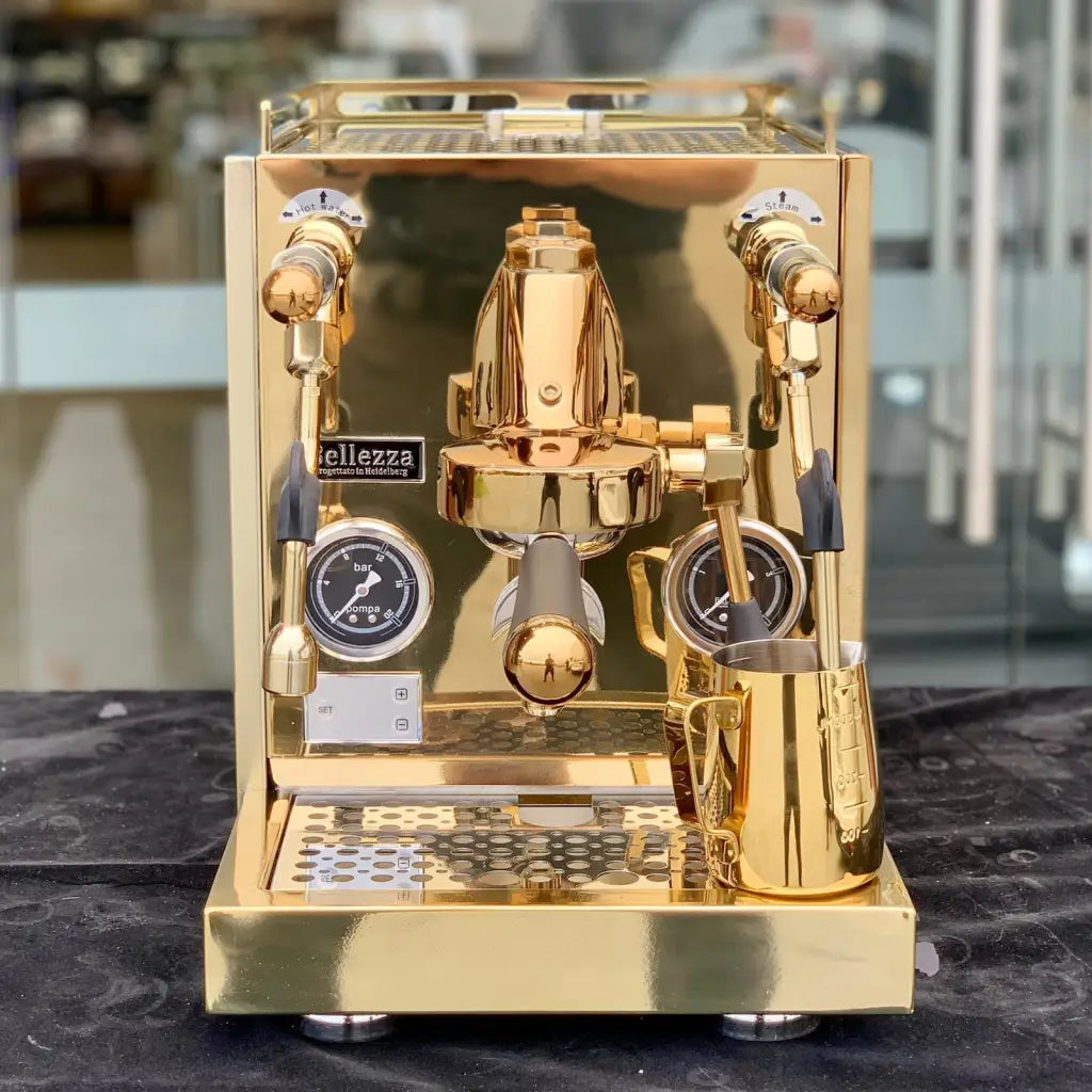 Bellezza Espresso Inizio Rotary 24 Carat Gold - ALL