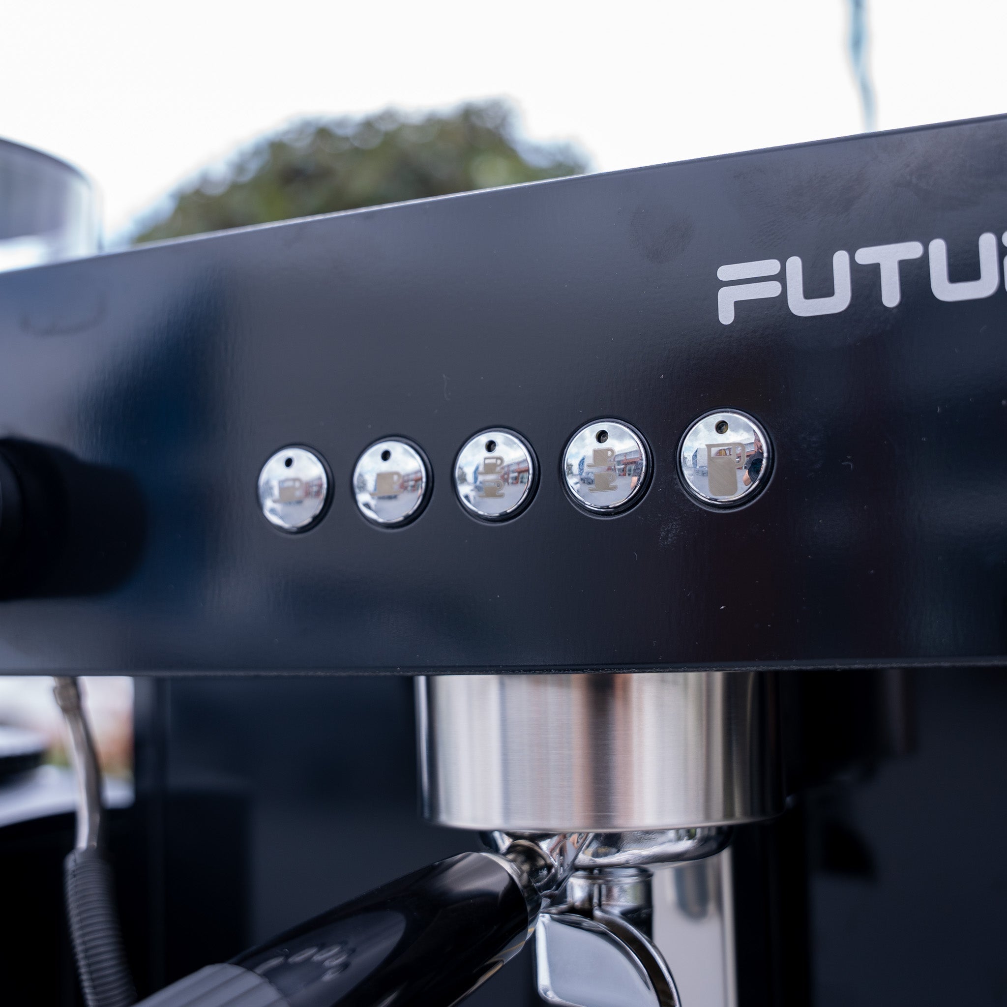 Black Futurmat Ottima & DIP DS - 68 Grinder + Precision Accessories & Stainless Steel Coffee Cart Package - Australia - Di Pacci