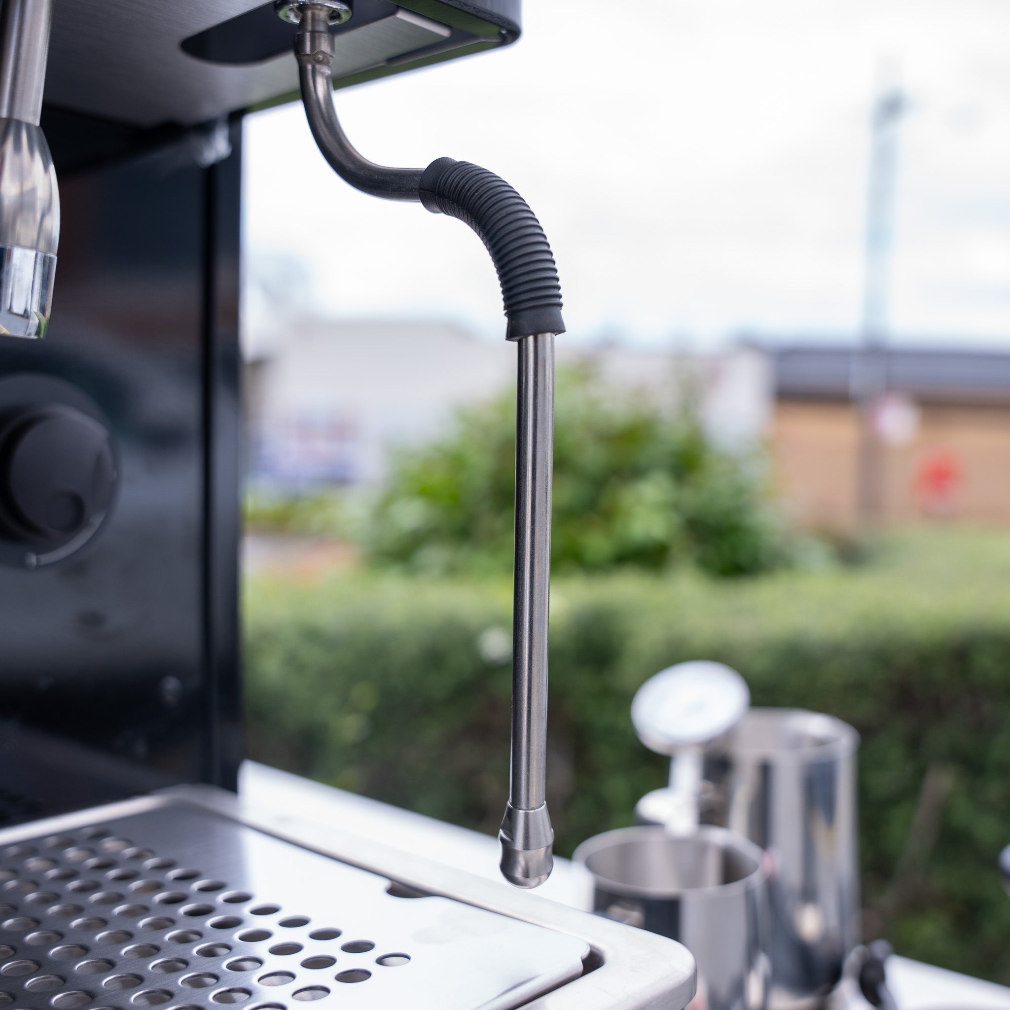Black Futurmat Ottima & DIP DS - 68 Grinder + Precision Accessories & Stainless Steel Coffee Cart Package - Australia - Di Pacci