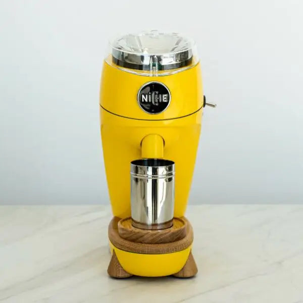 Brand New Custom Canary Yellow Niche Zero Grinder