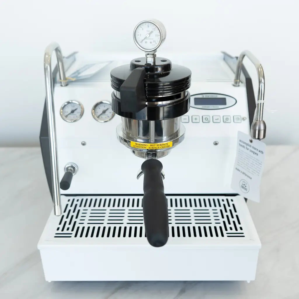 Brand New Custom Gloss White La Marzocco GS3 MP Home Coffee