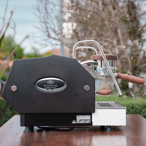 BRAND NEW LA MARZOCCO GS3 AV IN GLOSS WHITE WITH SPECHT TIMBER KIT - Australia - Di Pacci
