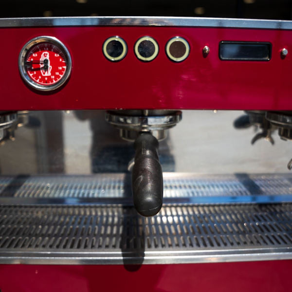 Pre Owned Candy Apple Red La Marzocco PB 3 Group