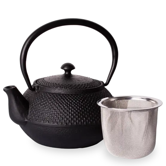 Buy Cast Iron Black Tea Pot – Usa - Di pacci