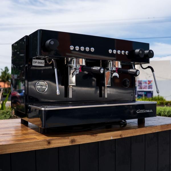 Visacrem Ottima 2 Group Tall Cup Espresso Machine 15A Commercial