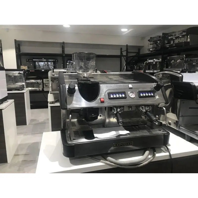 Cheap 2 Group Expobar Commercial Coffee Machine With Built