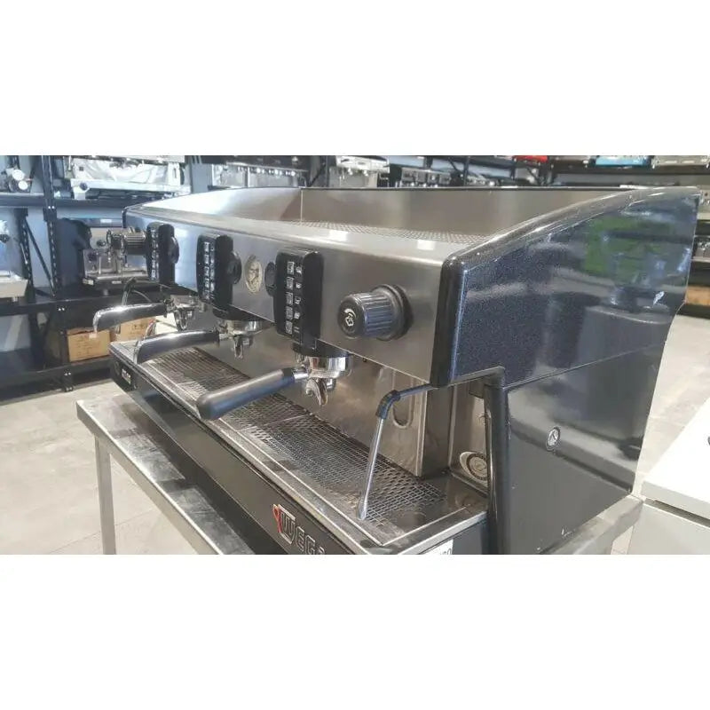 Cheap BLACK Immaculate 3 Group Wega Atlas Commercial Coffee