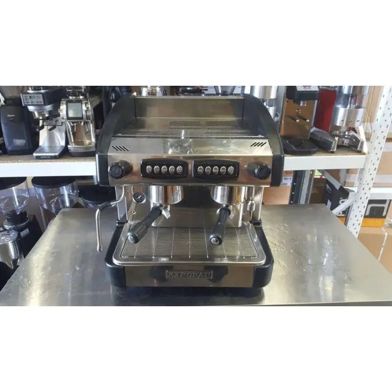Cheap Pre-Owned 2 Group 10 Amp Commercial Coffee Machine -