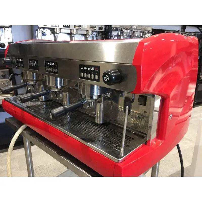 Cheap Pre-Owned 3 Group Red Wega Polaris Commercial Coffee