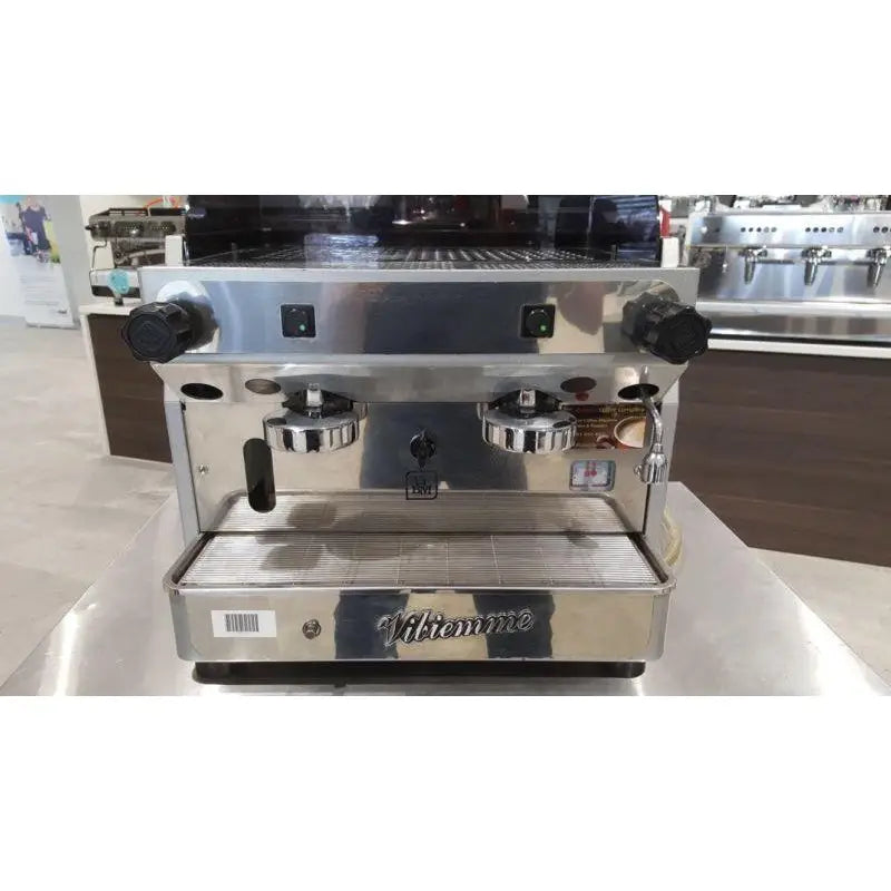 Cheap Semi Auto 2 Group Commercial Coffee Machine Built In