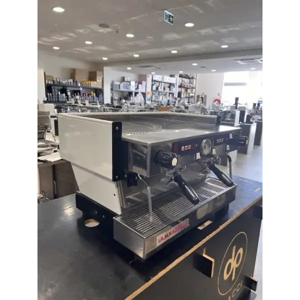 Buy Clean 2 Group White Linea Classic Shot Timers Coffee Machine – Di ...