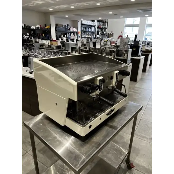 Clean Wega 15 Amp White Atlas Commercial Coffee Machine