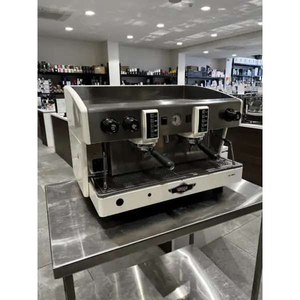 Clean Wega 15 Amp White Atlas Commercial Coffee Machine