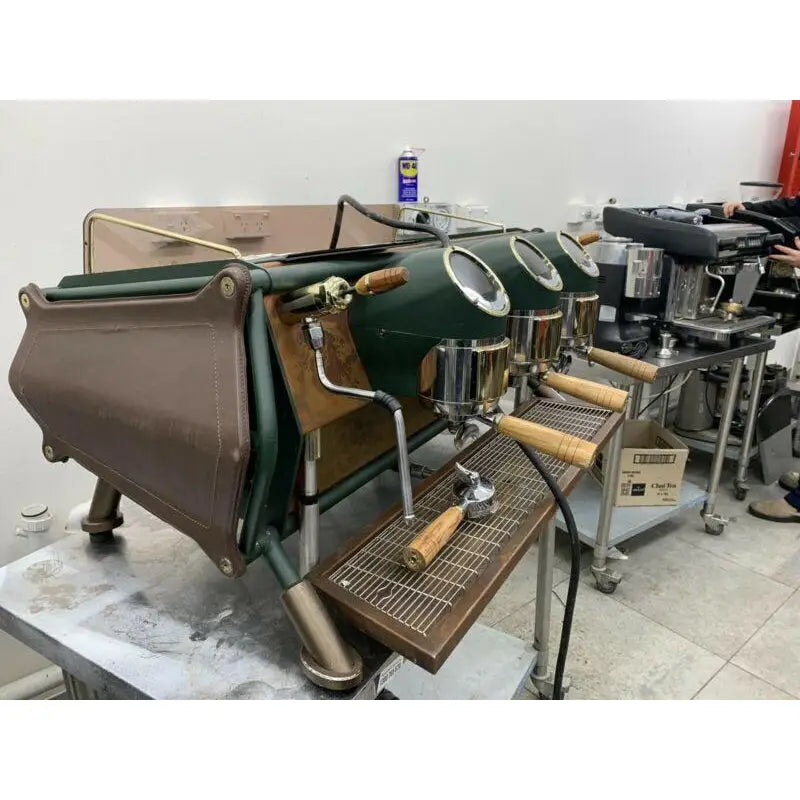 Buy Custom 3 Group Sanremo Cafè Racer In Copper&gold Coffee Machine ...