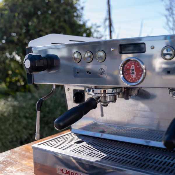 Pre Loved La Marzocco Pb 2 Group In Gloss White Coffee Machine