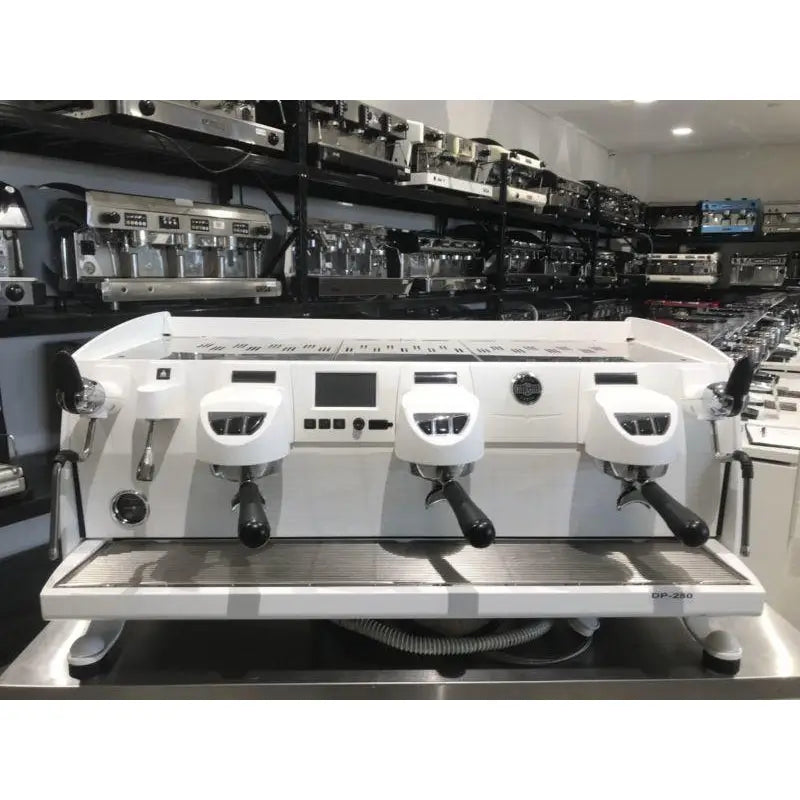 Demo 3 Group White Eagle Commercial Coffee Machine - ALL