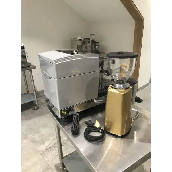 Demo Faema Coffee Machine & Mazzer Grinder Package - ALL