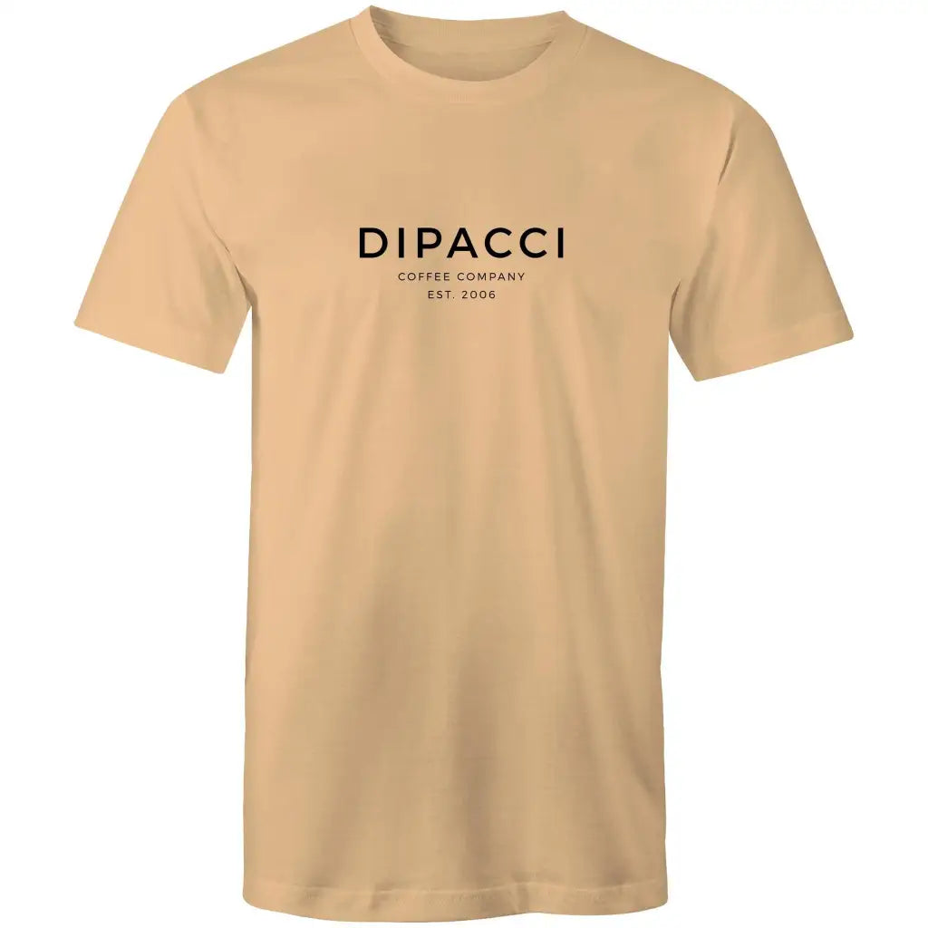 Dipacci Est 2006 - Colour Staple Mens T-Shirt - Tan / Small