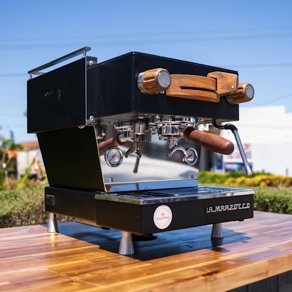 Custom Black La Marzocco Linea Mini Coffee Machine