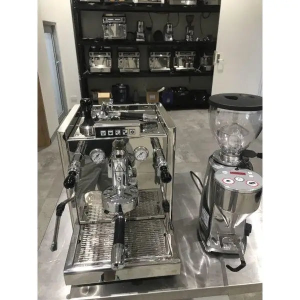 ECM Elektronika & Mazzer Mini Electronic Coffee Machine &