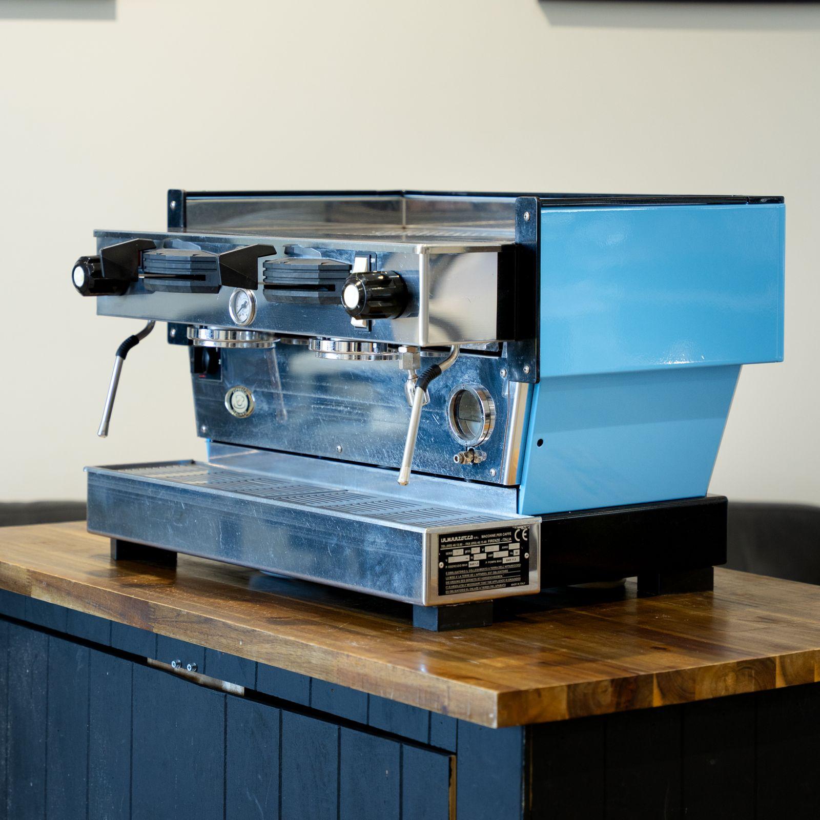 Pre Loved La Marzocco 2 Group Linea In Ocean Blue