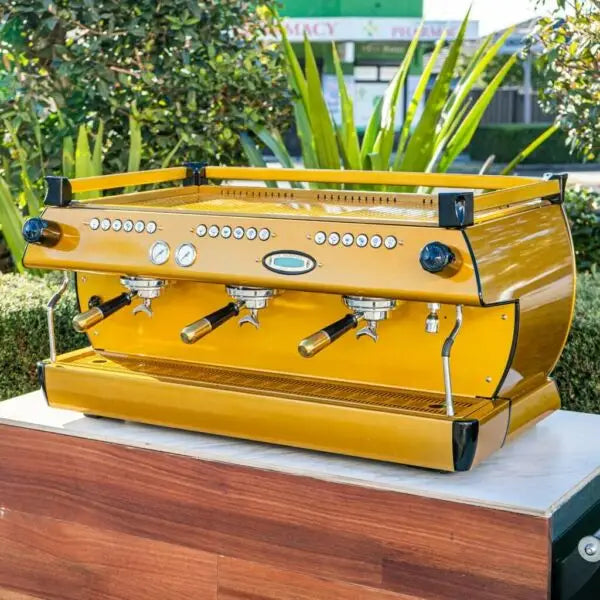 Full Custom Late Model Refurbished Gold La Marzocco GB5