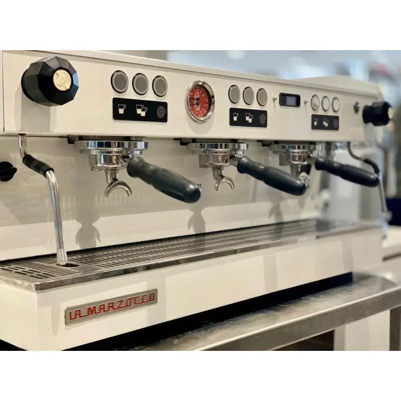 Full Custom White La Marzocco PB Commercial Coffee Machine -