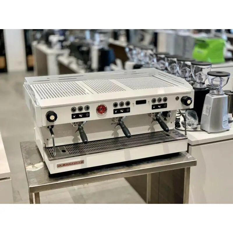 Full Custom White La Marzocco PB Commercial Coffee Machine -