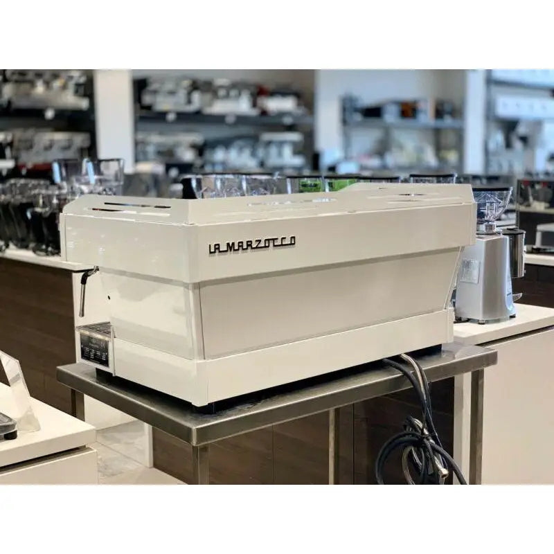 Full Custom White La Marzocco PB Commercial Coffee Machine -