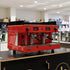 Fully Refurbished Wega 2 Group Ferrari Red Coffee Machine