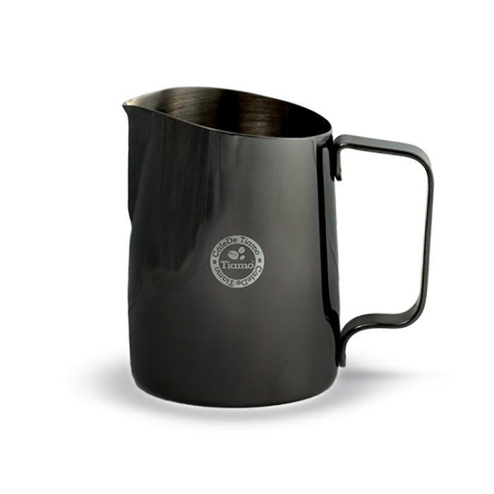 Tiamo Tapered Milk Jug, 650ml - Metallic