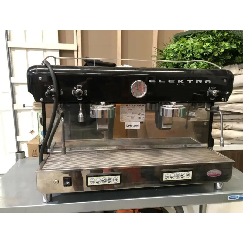 Immaculate 2 Group Elektra Maxi Commercial Coffee Machine