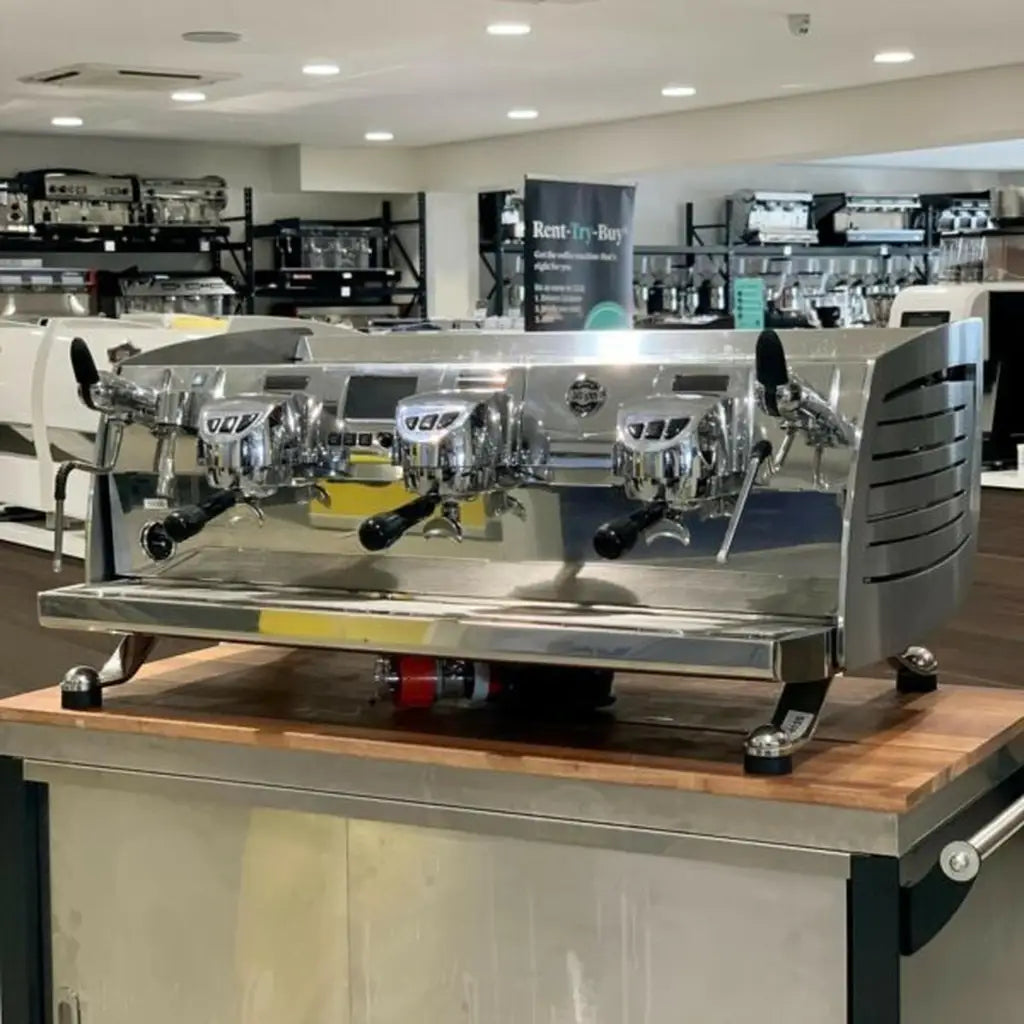 Immaculate 3 Group Black Eagle Commercial Coffee Machine