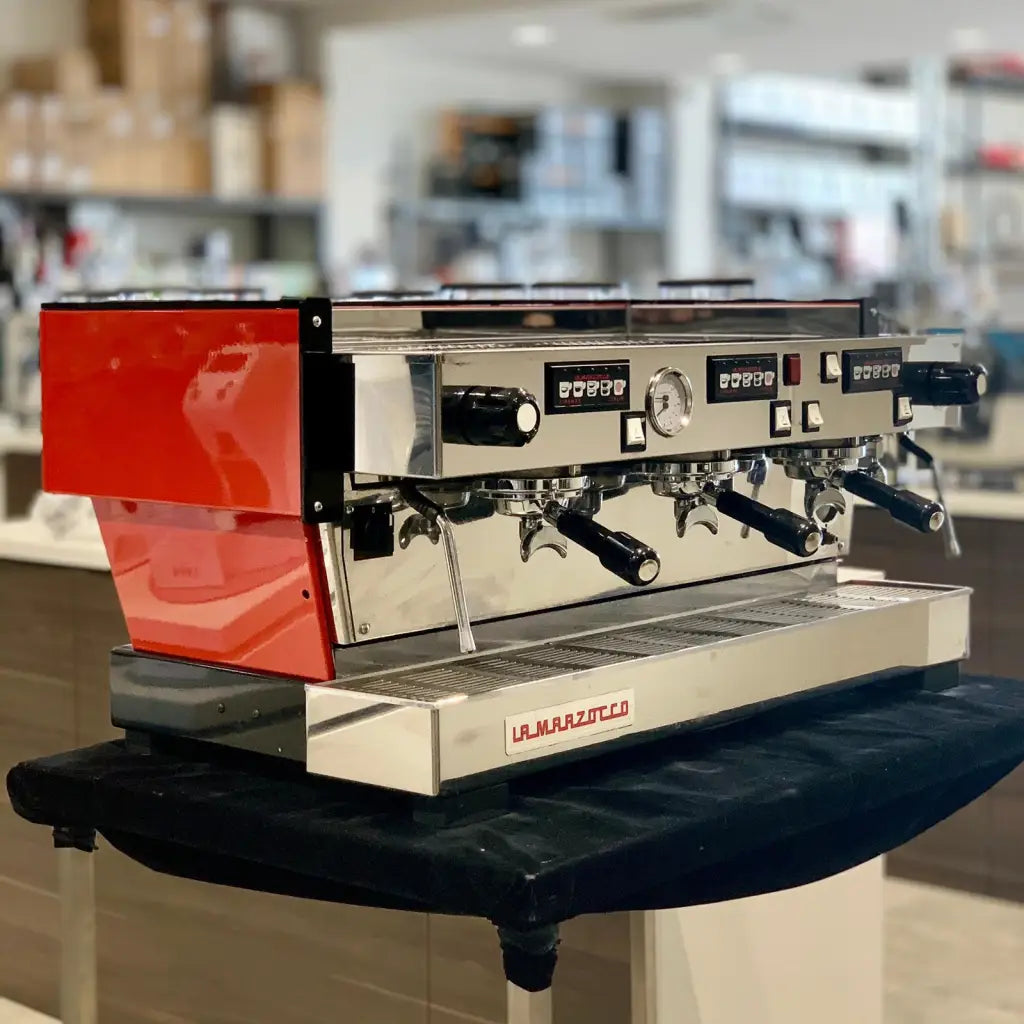 La Marzocco Pre owned Linea 3 Group AV High Cup Custom Red