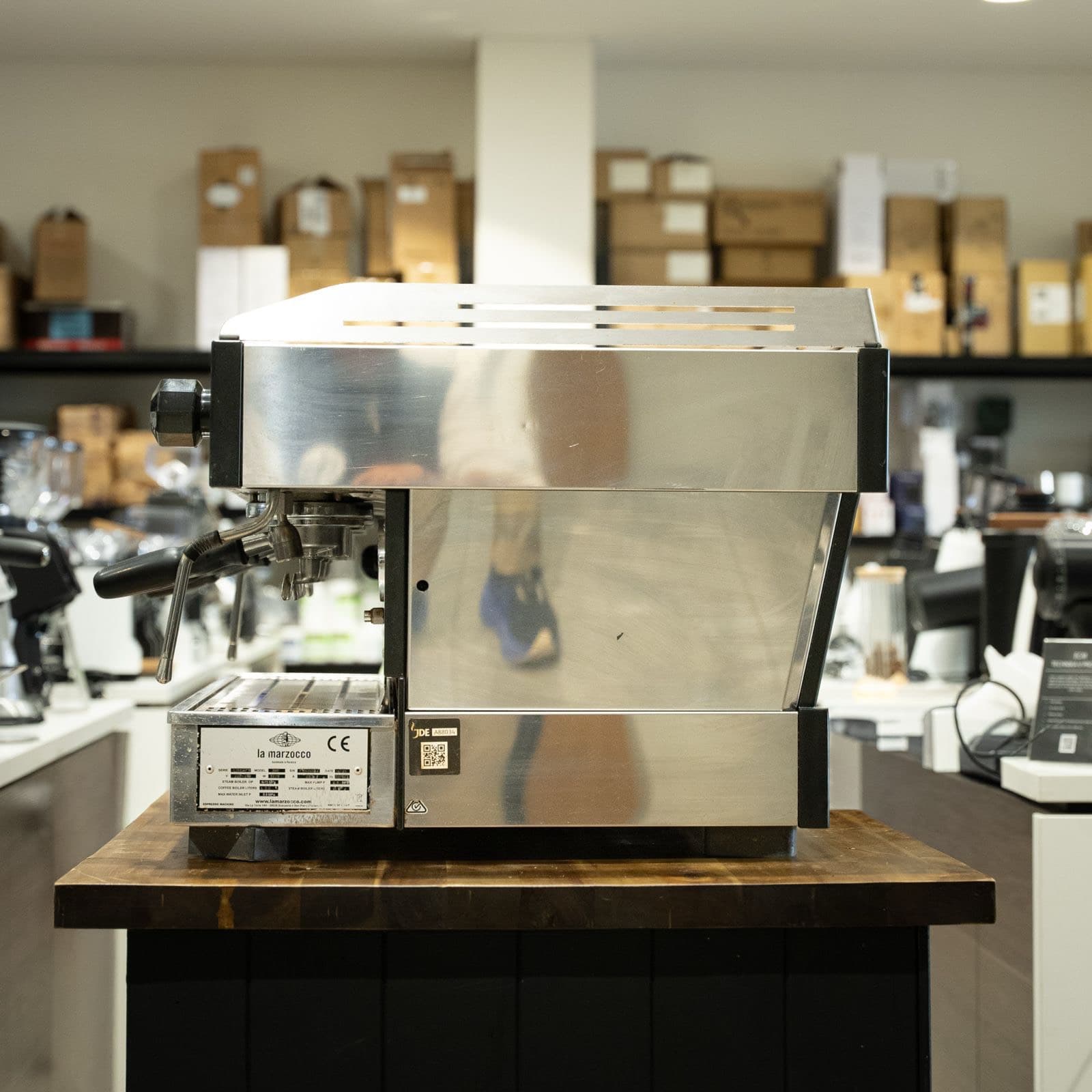 Pre Loved 3 Group La Marzocco PB Chrome Commercial Coffee Machine
