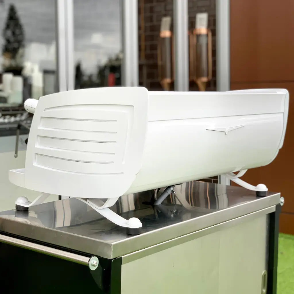 Nuova Simonelli Full Custom Pre Owned White 3 Group Black