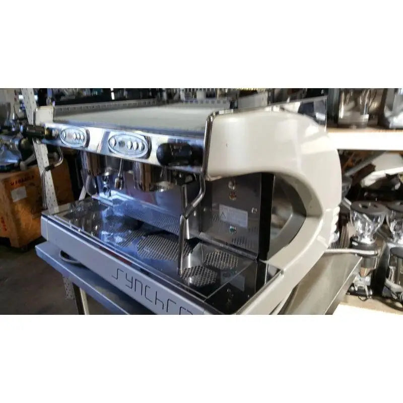 Pre-Owned 2 Group Commercial Coffee Machine with Shot Timers