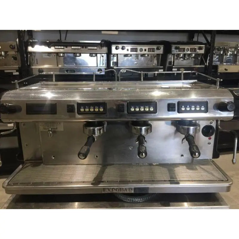 Pre-Owned 3 Group High Cup Expobar Rugerro Commercial Coffee