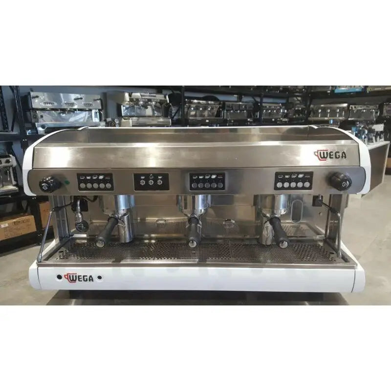 Pre-Owned 3 Group White Wega Polaris Commercial Coffee