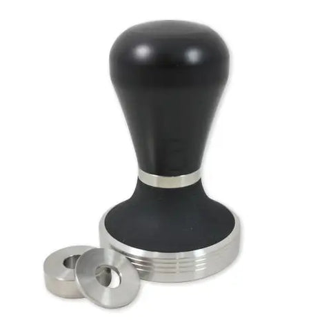 Pullman Barista flat base espresso tamper 58mm in black