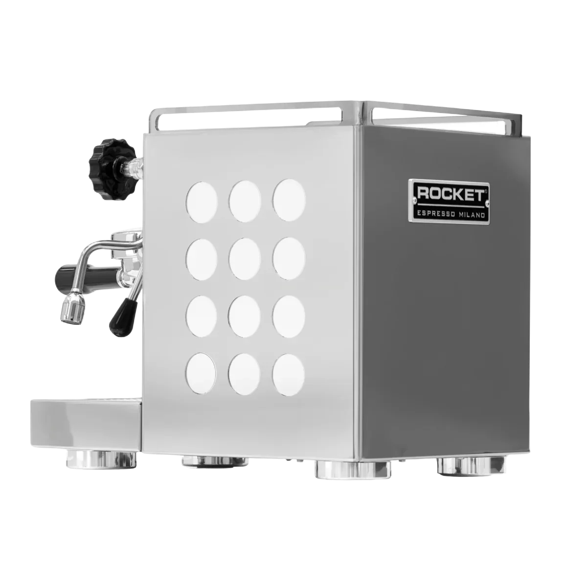 Rocket Appartamento OG espresso machine angle 4