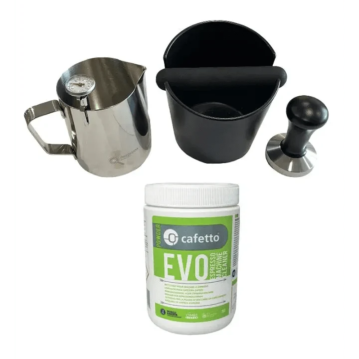 Rocket Appartamento TCA Black Coffee Machine & Black Mahlkonig x54 Bundle (Includes Free Precision Starter Pack & 250g Elements Blend) - Australia - Di Pacci