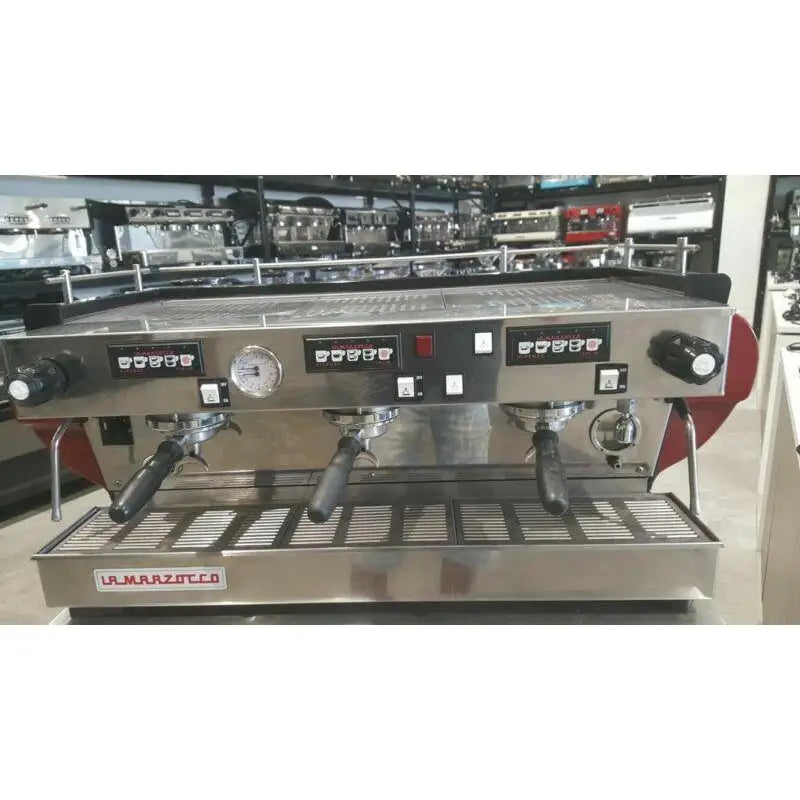 Buy Second Hand Red 3 Group La Marzocco Fb70 Commercial Coffee Machine
