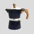 Stove Top Coffee Culture 9 Cup - Black