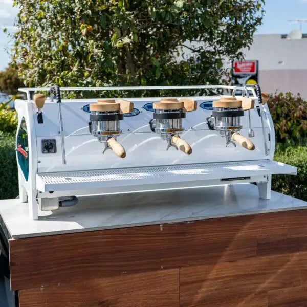 Stunning Custom 3 Group La Marzocco Strada EP Coffee Machine