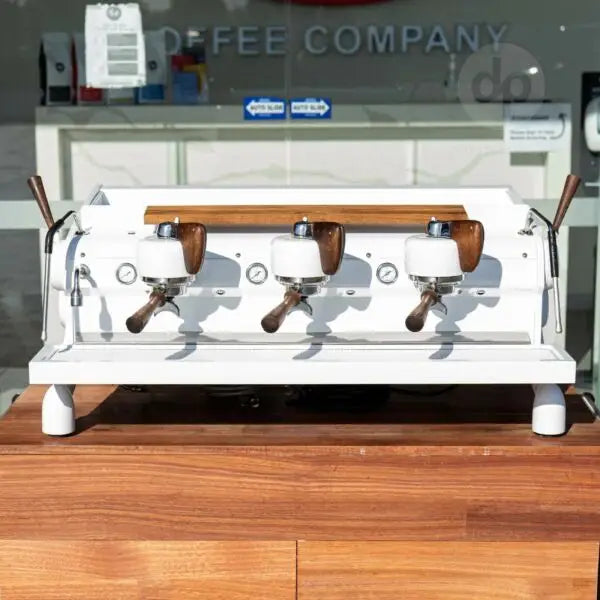 STUNNING CUSTOM SLAYER ESPRESSO 3 GROUP COMMERCIAL COFFEE